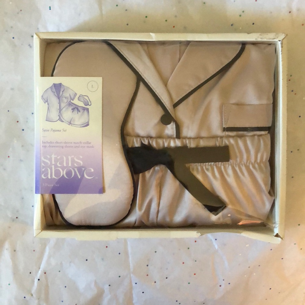 Satin pajama set